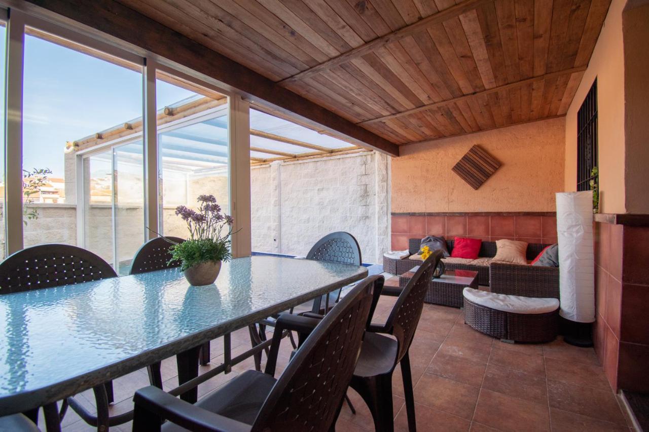 Villa Elisabeth Con Piscina Climatizada Chimenea Y Terraza Arriate Exterior foto